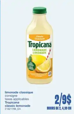 Wholesale Club LIMONADE CLASSIQUE offer