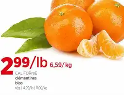 Avril clémentines bios offer