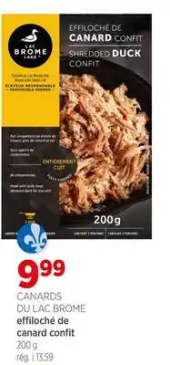 Avril Effiloché de canard confit offer