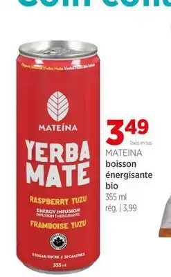 Avril Boisson énergisante bio offer