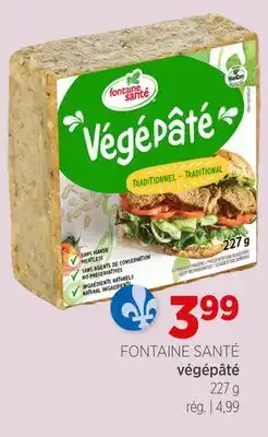 Avril Végépâté offer