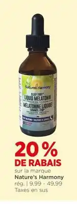 Avril Nature's Harmony offer