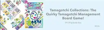 GameStop Tamagotchi Collections: The Quirky Tamagotchi Management Board Game! offer
