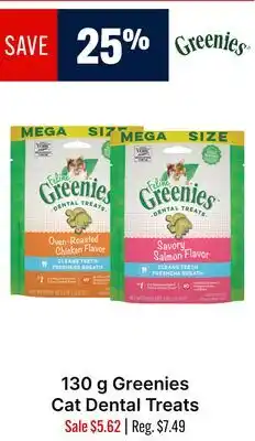 Ren’s Pets Depot Greenies Cat Dental Treats offer