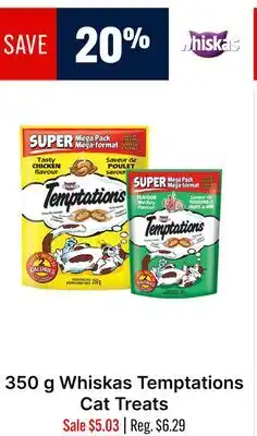 Ren’s Pets Depot Whiskas Temptations Cat Treats offer
