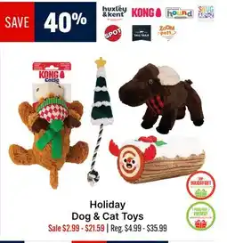 Ren’s Pets Depot Holiday Dog & Cat Toys offer