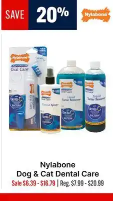 Ren’s Pets Depot Nylabone Dog & Cat Dental Care offer