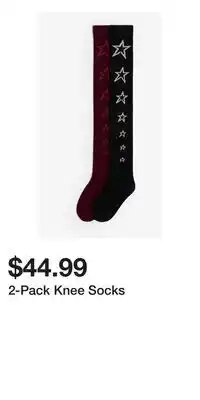H&M 2-Pack Knee Socks offer