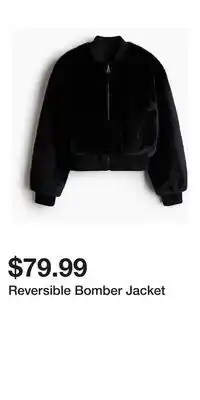 H&M Reversible Bomber Jacket offer