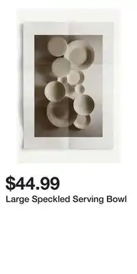 H&M Large Speckled Serving Bowl offer