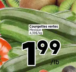 Val-Mont Courgettes vertes offer
