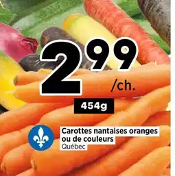 Val-Mont Carottes nantaises oranges ou de couleurs offer