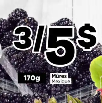 Val-Mont Mûres Mexique offer