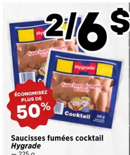 Val-Mont Saucisses fumées cocktail Hygrade offer