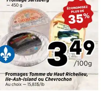 Val-Mont Fromages Tomme de Haute-Richelieu, Fromage de chèvre offer