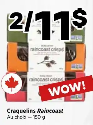 Val-Mont Raincoast crisps offer