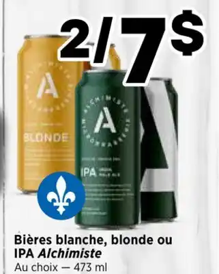 Val-Mont Bières blonde ou IPA Alchimiste offer