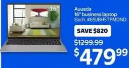 Walmart Auusda 16" business laptop offer