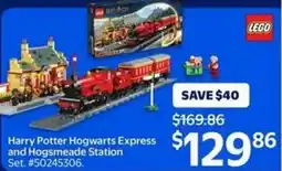 Walmart Harry Potter Hogwarts Express and Hogsmeade Station Harry Potter Hogwarts Express and Hogsmeade Station Set. #50245306. offer