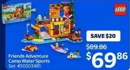 Walmart Friends Adventure Camp Water Sports Set offer