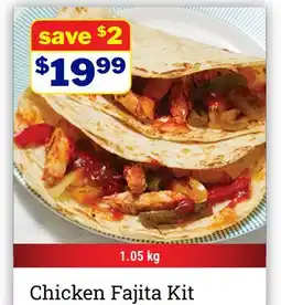 M & M Food Market Chicken Fajita Kit offer