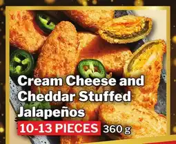 M & M Food Market Cream Cheese and Cheddar Stuffed Jalapeños offer