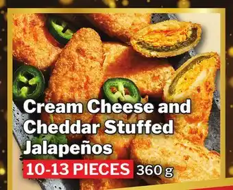M & M Food Market Cream Cheese and Cheddar Stuffed Jalapeños offer