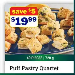 M & M Food Market Puff Pastry Quartet offer