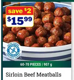 M & M Food Market Sirloin Beef Meatballs offer