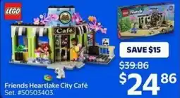 Walmart Lego Friends Heartlake City Café Set offer