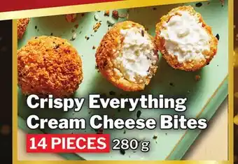 M & M Food Market Crispy Everything Cream Cheese Bites offer