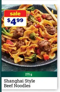 M & M Food Market Shanghai Style Beef Noodles offer