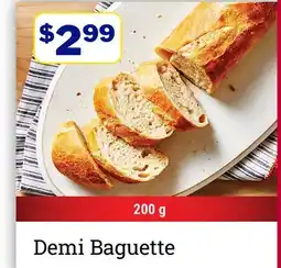 M & M Food Market Demi Baguette offer