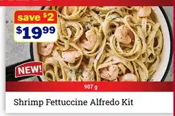 M & M Food Market Shrimp Fettuccine Alfredo Kit offer