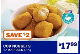 M & M Food Market COD NUGGETS offer