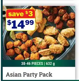 M & M Food Market Asian Party Pack offer