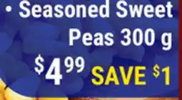 M & M Food Market Seasoned Sweet Peas offer