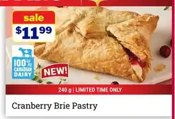 M & M Food Market Cranberry Brie Pastry offer