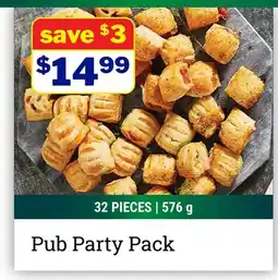 M & M Food Market Pub Party Pack offer