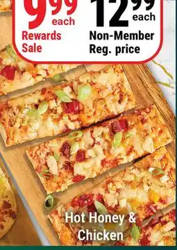 M & M Food Market Hot Honey & Chicken Flatbread offer