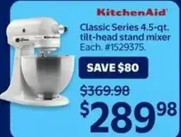 Walmart Classic Series 4.5-qt. tilt-head stand mixer offer