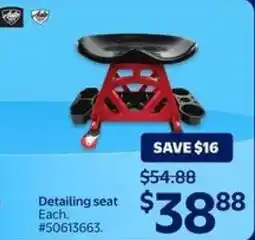 Walmart Detailing seat offer
