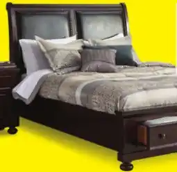 Leon's Chester 3-Piece Queen Storage Bed - Cherry offer