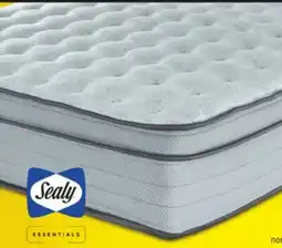 Leon's Sealy Essentials Remy II Firm Eurotop Queen Mattress offer