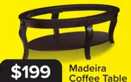 Leon's Madeira 50 Coffee Table - Walnut offer