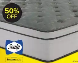 Leon's Sealy Posturepedic Correct Comfort 5 Medium Eurotop Queen Mattress offer