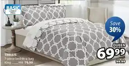 JYSK TRELLIS 7-piece bed-in-a-bag offer