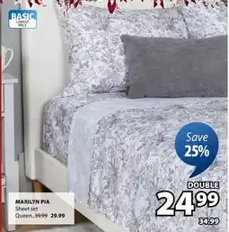 JYSK MARILYN PIA Sheet set offer