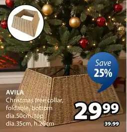 JYSK AVILA Christmas tree collar, foldable, bottom dia offer