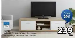 JYSK FAVRBO TV bench offer